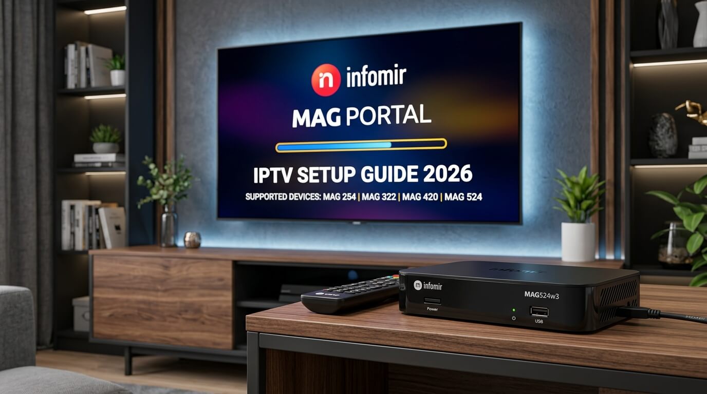 MAG Box IPTV setup — Stalker Portal and Ministra TV on MAG 254, 322 and 524